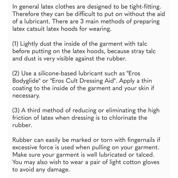 The Latex Store Latex CROTCHLESS Panties - Bikini Panty w/ Open Crotch size smal - Picture 5 of 5